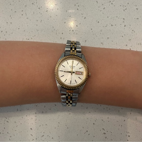 Pulsar Gold and Silver Women's Watch - Picture 1 of 4